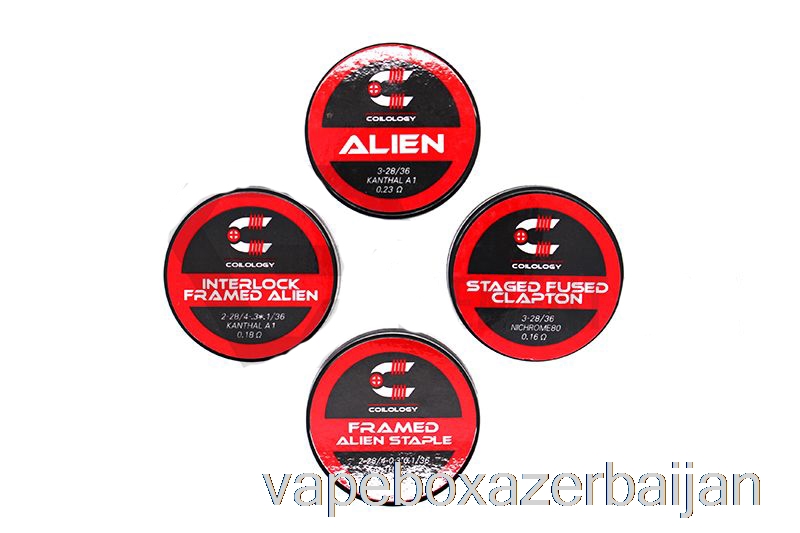 Vape Baku Coilology Performance Prebuilt Coils Alien TMN80 - 0.13ohm Ni80 27GA